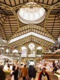 Valencia's Modernista Covered Market, La Seu and El Mercat, Valencia, Spain Photographic Print by Greg Elms