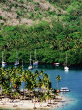Marigot Bay, St. Lucia Photographie par Holger Leue