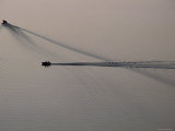 Boats in West Lake Hanoi's Largest Lake, Hanoi, Vietnam Photographic Print by Stu Smucker