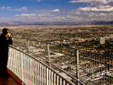 Viewing Deck of Stratosphere Tower, Las Vegas, Nevada Photographic Print by Richard Cummins
