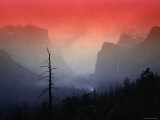 The Angular Beauty of the Yosemite Valley Is Awash with Natural Pastel Light Tones Photographic Print by Thomas Winz