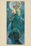 Månen Plakater af Alphonse Mucha Månen Plakater af Alphonse Mucha