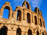 Amphitheatre at Colosseum of El-Jem, El-Jem, Mahdia, Tunisia Photographie par Ariadne Van Zandbergen