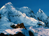 Mountain Peaks Under Snow on Vilcanota Trek, Vilcanota, Cuzco, Peru Photographic Print by Richard I'Anson