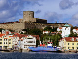 View of the Town and Karlstens Fastning, Marstrand, Bohuslan, Sweden Photographic Print by Anders Blomqvist