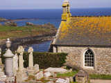 Graveyard Next to St. Ives Church, St. Ives, Cornwall, England Photographie par Glenn Beanland