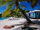 Sunbathing on White Bay Beach, Jost Van Dyke Photographie par Holger Leue