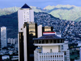 High-Rises and Hillside Homes, Oahu, Hawaii Photographic Print by Holger Leue