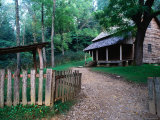 Tipton Place, Cades Cove, Great Smoky Mountains National Park, Tennessee Photographic Print by John Elk III