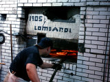Lombardi's Pizza, Little Italy, New York City, New York Photographic Print by Dan Herrick
