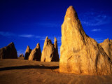 Eroded Rock Formations, Pinnacles Desert, Western Australia Photographic Print by John Banagan
