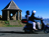 Memorial to Pioneer Women Beside Summit Road on Port Hills, Christchurch, New Zealand Photographic Print by Glenn Van Der Knijff