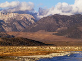 Mono Lake and High Sierra at Sunrise, Mono Lake, California Photographic Print by Brent Winebrenner