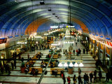Interior of Stockholm Central Train Station, Stockholm, Sweden Photographic Print by Martin Lladó
