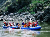 People on Rafting Trip, Snake River, Hells Canyon, Idaho Photographic Print by Holger Leue People on Rafting Trip, Snake River, Hells Canyon, Idaho Photographic Print by Holger Leue