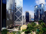 Skyscrapers in Central, Hong Kong Island, Hong Kong, China Photographic Print by Richard I'Anson