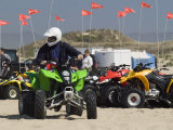 ATV Riders in Dunes Photographic Print by Brent Winebrenner