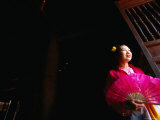 Musician at Hanoi's Temple of Literature, Vietnam's First University, Hanoi, Vietnam Photographic Print by Stu Smucker