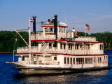 Mark Twain Riverboat, Hannibal, Missouri Photographic Print by John Elk III