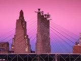Sky Stations and Pylon Caps at Convention Center, Kansas City, Missouri Photographic Print by Richard Cummins