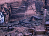 Section of Weathered Mingun Paya, Mandalay, Myanmar Photographic Print by Stu Smucker