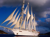 Star Clipper Under Full Sail Photographie par Holger Leue