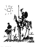Don Quichotte Affiches par Pablo Picasso