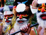 Munjika Tribesmen at Tabuga Village Sing Sing, Mt. Hagen, Western Highlands, Papua New Guinea Photographic Print by John Banagan Munjika Tribesmen at Tabuga Village Sing Sing, Mt. Hagen, Western Highlands, Papua New Guinea Photographic Print by John Banagan