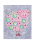 Priscilla Pig Kunstdrucke von Richard Barrett