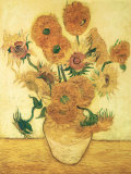 Vase of Fifteen Sunflowers, c.1888 Reprodukcje autor Vincent van Gogh