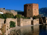 Kizikule Or Red Tower, Alanya, Antalya, Turkey Photographic Print by John Elk III