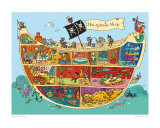 The Pirate Ship Arte di Joelle Dreidemy