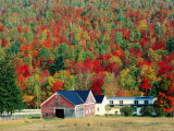 North New Hampshire Landscape along Highway 2, New Hampshire Photographic Print by John Elk III