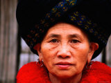 Yao Woman, Muang Sing, Luang Nam Tha, Laos Photographic Print by Stu Smucker