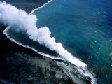 Lava Flow, Volcanoes National Park, Hawaii, Hawaii Photographie par Holger Leue