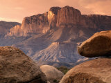 Guadalupe Peak, el Capitan, Guadalupe Mountains National Park, Texas Photographic Print by Witold Skrypczak