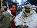 Two Workers in Market Azadpur Sabzi Mandi, Azadpur, Delhi, India Photographic Print by Daniel Boag