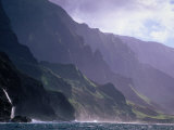 Ma Pali Coast, Kauai, Hawaii Photographic Print by Peter Hendrie Ma Pali Coast, Kauai, Hawaii Photographic Print by Peter Hendrie