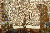 De levensboom, Stoclet fries, ca.1909 Poster van Gustav Klimt De levensboom, Stoclet fries, ca.1909 Poster van Gustav Klimt