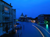 Canal from Accademia at Dusk, Venice, Italy Photographic Print by Christopher Groenhout