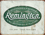 Remington Cartel de chapa Remington Cartel de chapa