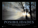 Posibilidades - Possibilities Plakat