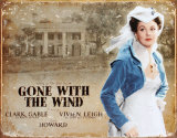 Gone With The Wind Tin Sign