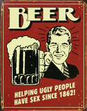 Cerveja Placa de lata