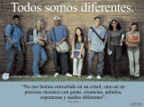 Todos Somos Diferentes- We're All Different Poster