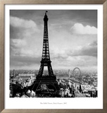 The Eiffel Tower, Paris, France, c.1897 Poster par Tavin 