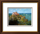 La capanna dei doganieri a Varengeville Stampa di Claude Monet La capanna dei doganieri a Varengeville Stampa di Claude Monet