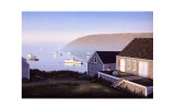 Monhegan Harbor Limitierte Auflage von Daniel Pollera