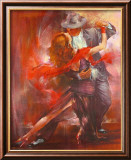 Argentinischer Tango II Kunstdruck von Pedro Alvarez