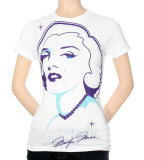 Juniors: Marliyn Monroe - Hollywood Drawing T-Shirts
